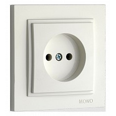 Розетка без заземления mono electri...